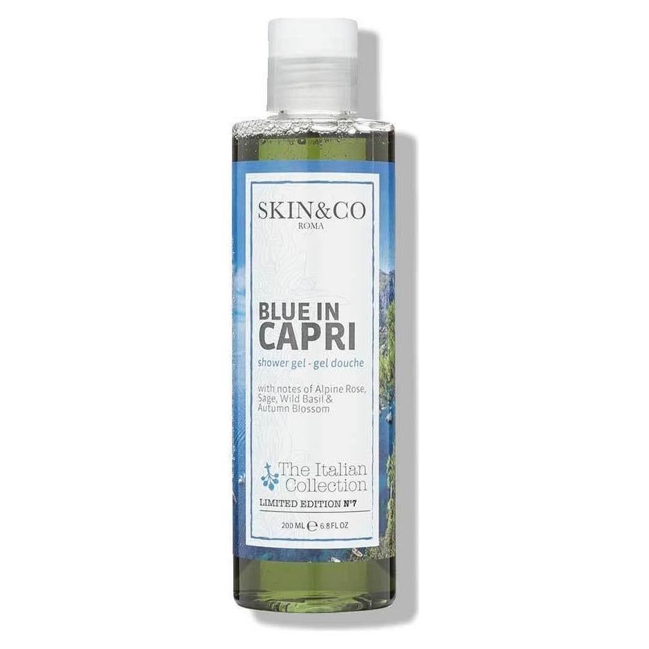 Gel de Ducha SKIN&CO Azul en Capri 248 ML - Jabón Corporal Hidratante