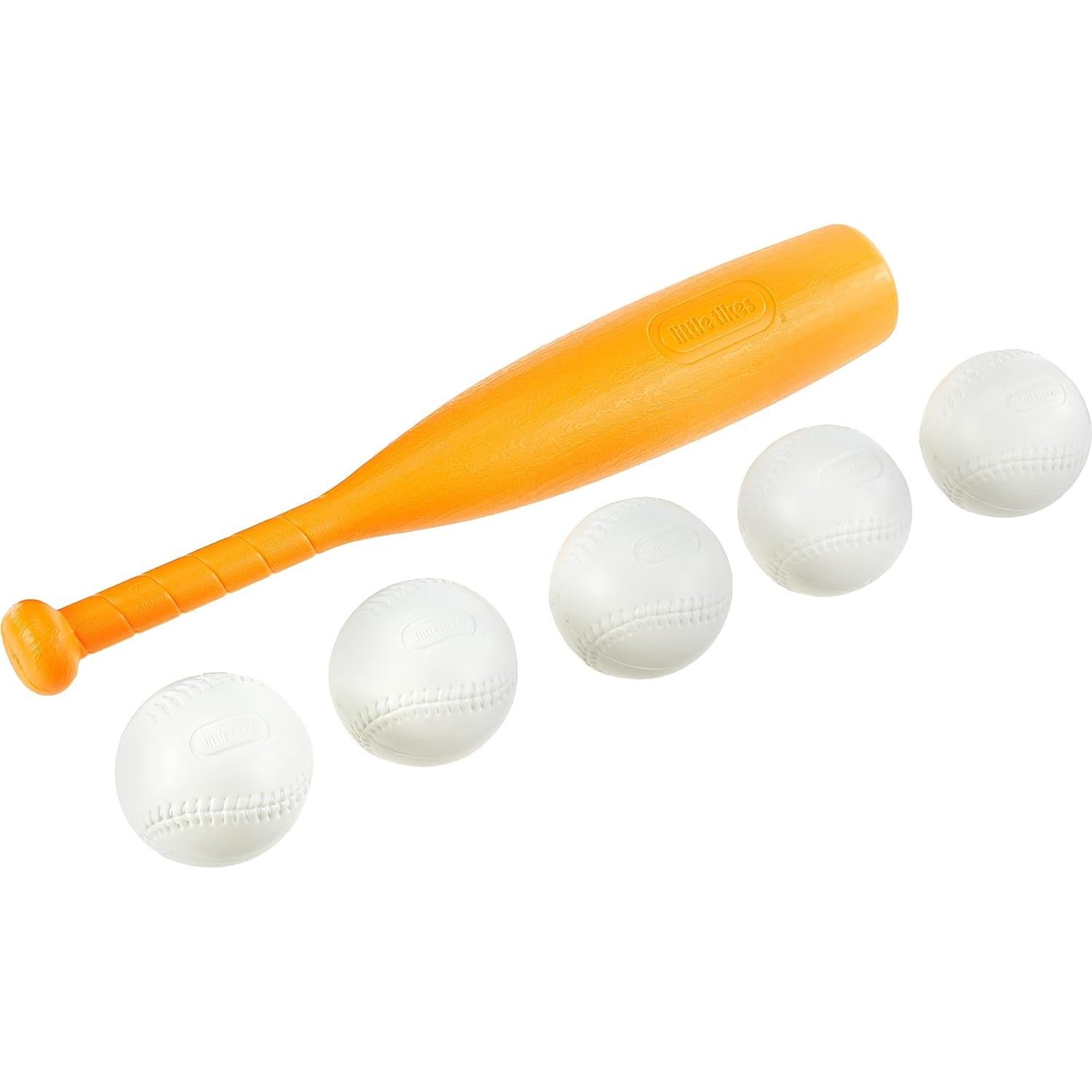 Conjunto T-Ball Little Tikes Rojo 5 Pelotas Ajustable 0.68kg