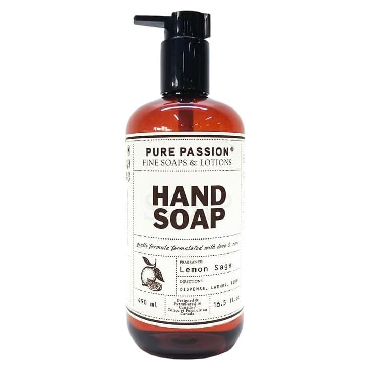 Jabón de Manos Pure Passion 490 ml Salvia Limón