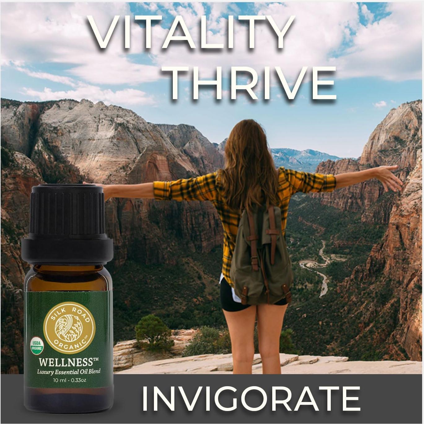 Aceite Esencial Orgánico Silk Road 10 ml - Mezcla Vitalidad