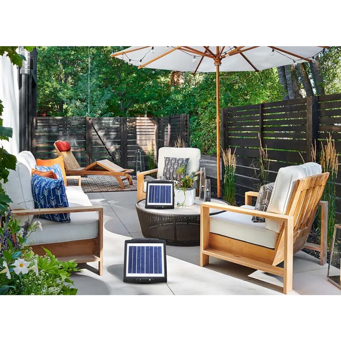 Cargador Solar Sunway para Baterías AA AAA y 9V 2W