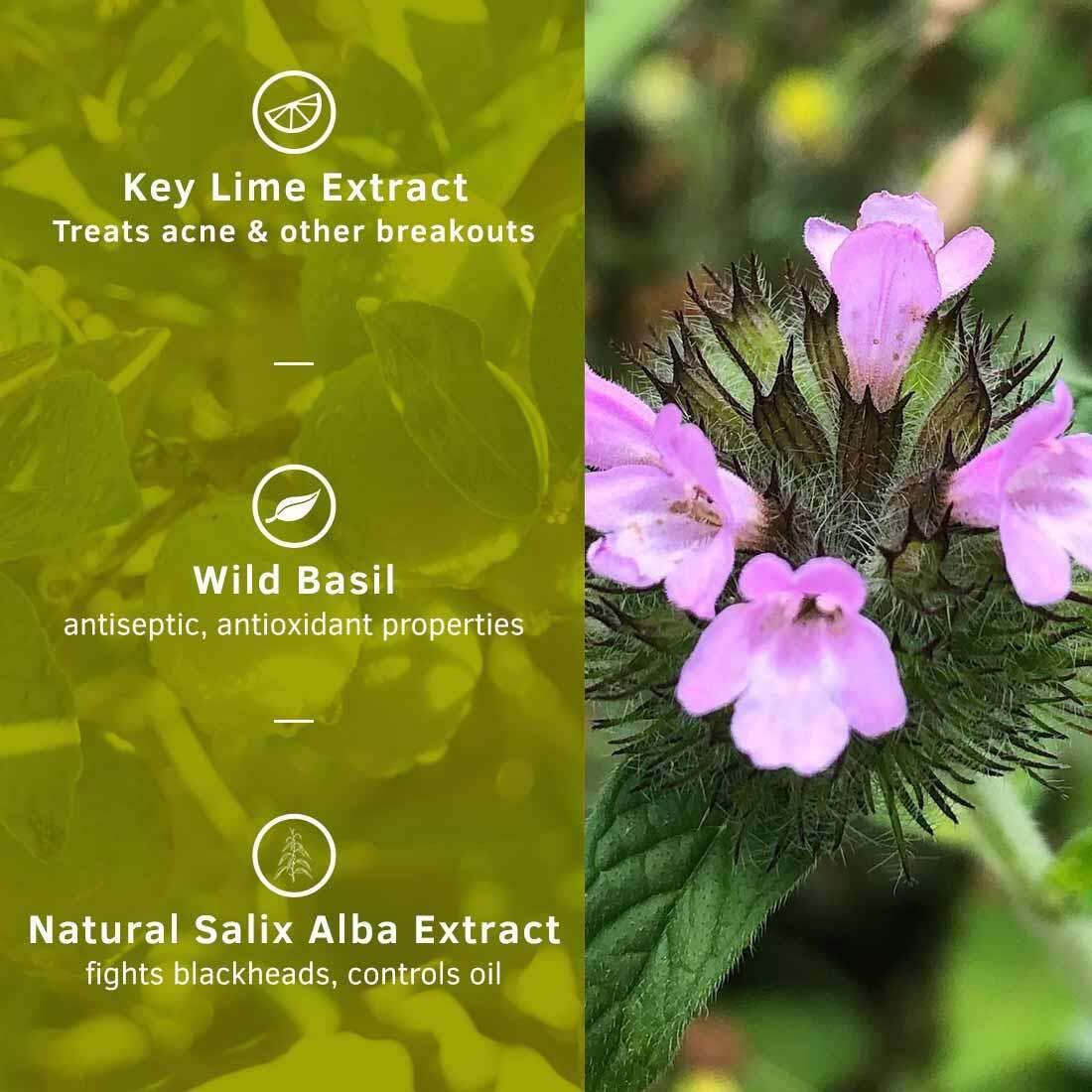 Limpiador Facial Ustraa 100g para Piel Grasa con Lima y Albahaca