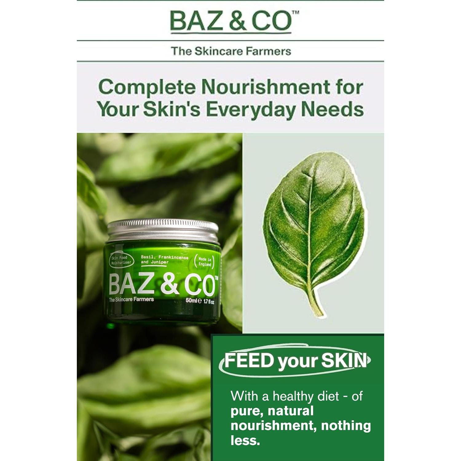 Crema Hidratante Facial para Hombres BAZ & CO 50 ml