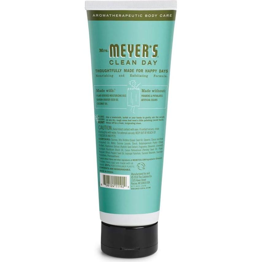 Exfoliante Corporal Mrs. Meyer's Clean Day Albahaca 226.8 ml