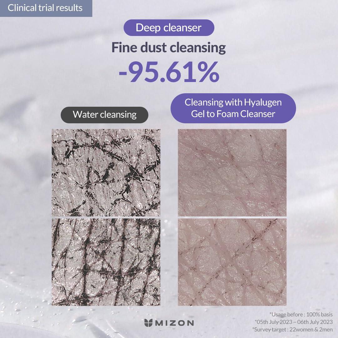 Gel Limpiador Espuma MIZON 100 ml Hipoalergénico Hidratante