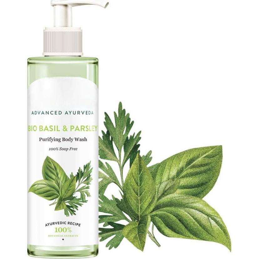 Gel de Ducha Revitalizante Basil y Perejil 200ml - Suave y Natural