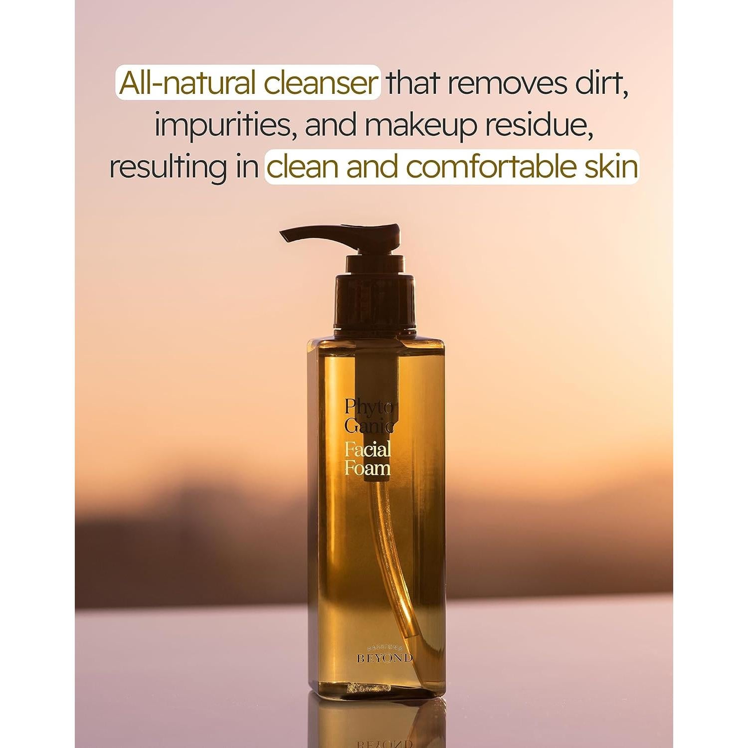 Espuma Limpiadora Facial BEYOND Phytoganic 200ml Vegana