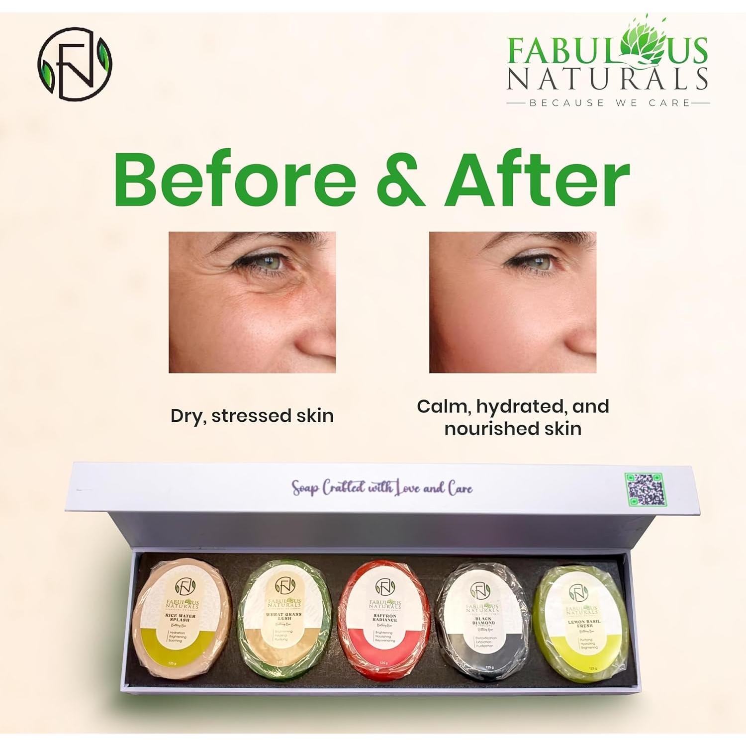 Kit de Jabones Herbales Savon - 5 Jabones 100g para Todo Tipo de Piel