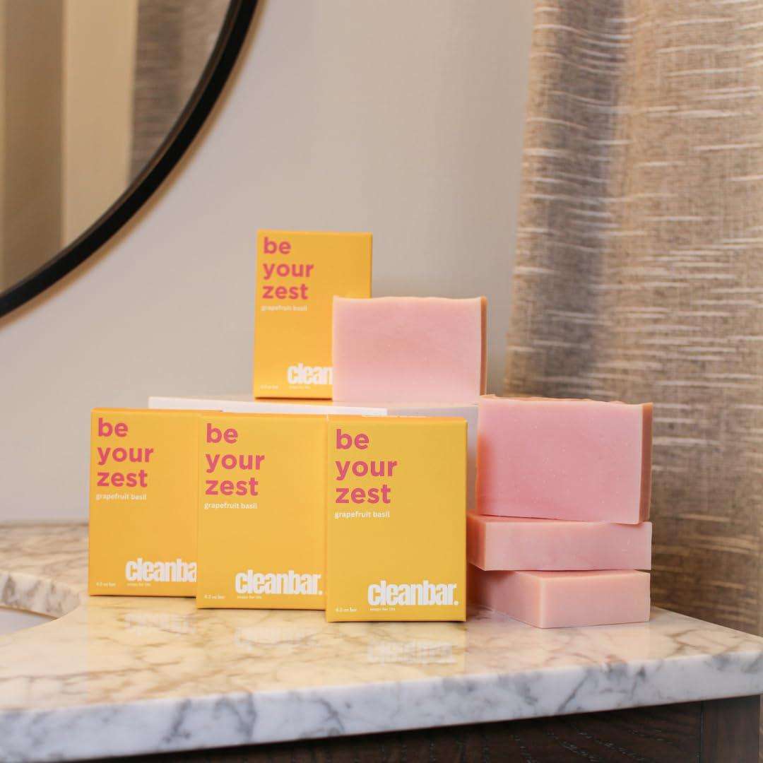 Jabón Natural SÉ TU ZEST Pomelo y Albahaca 127g