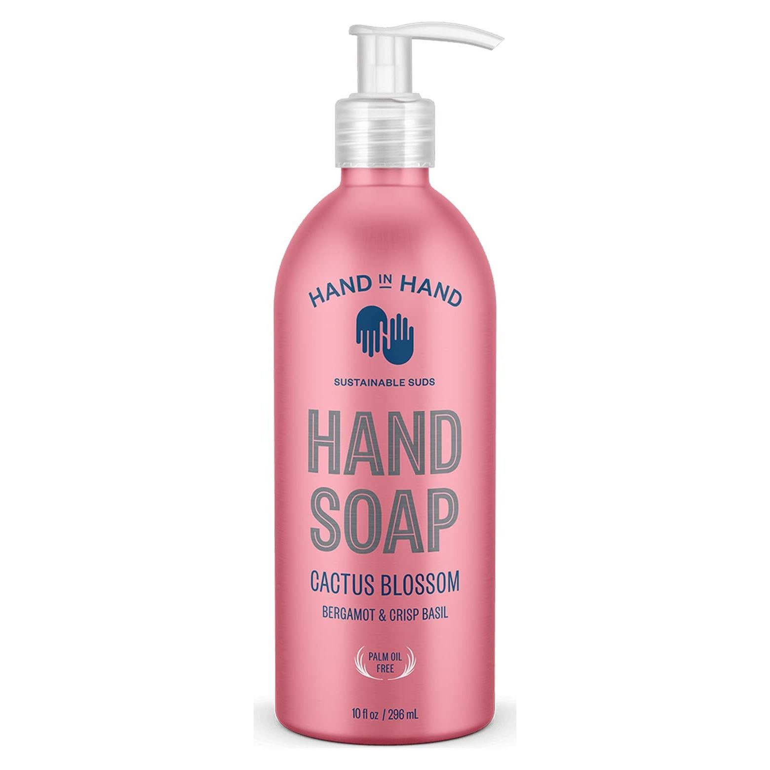 Jabón de manos Hand in Hand Bergamota y Albahaca 283.5 g