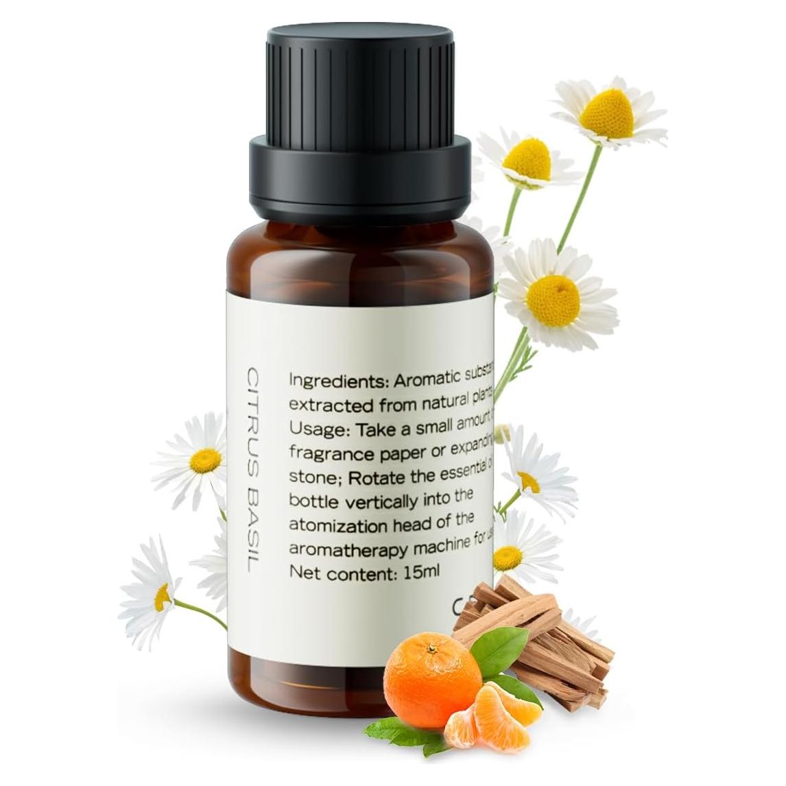 Aceite Esencial Ceeniu Albahaca Cítrica 15ml 100% Natural