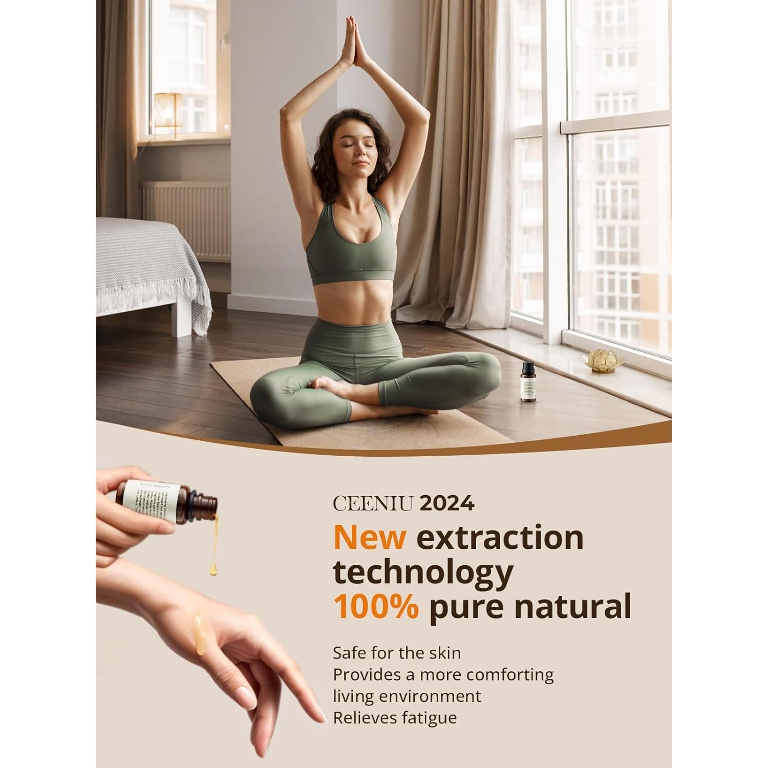 Aceite Esencial Ceeniu Albahaca Cítrica 15ml 100% Natural