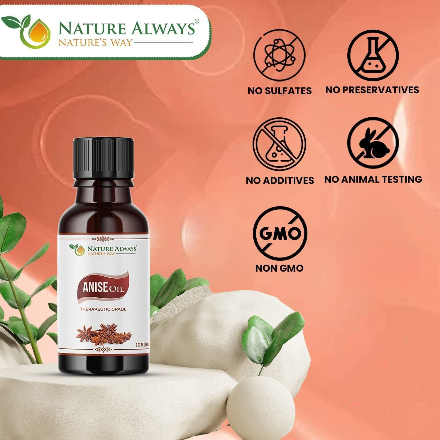 Aceite Esencial de Anís Aromaaz 59 ml - Cuidado Piel y Cabello
