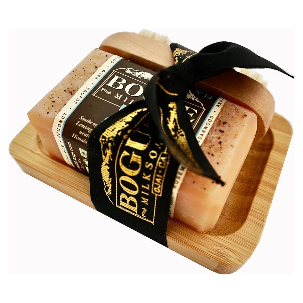 Juego de Jabones de Leche de Cabra Bogue No.12 - Exfoliante