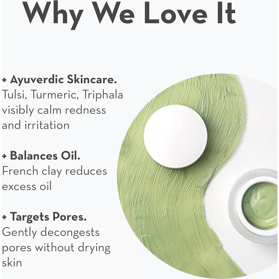 Mascarilla de Arcilla Tulsi SONAGE 2007 | Piel con Acné 140g