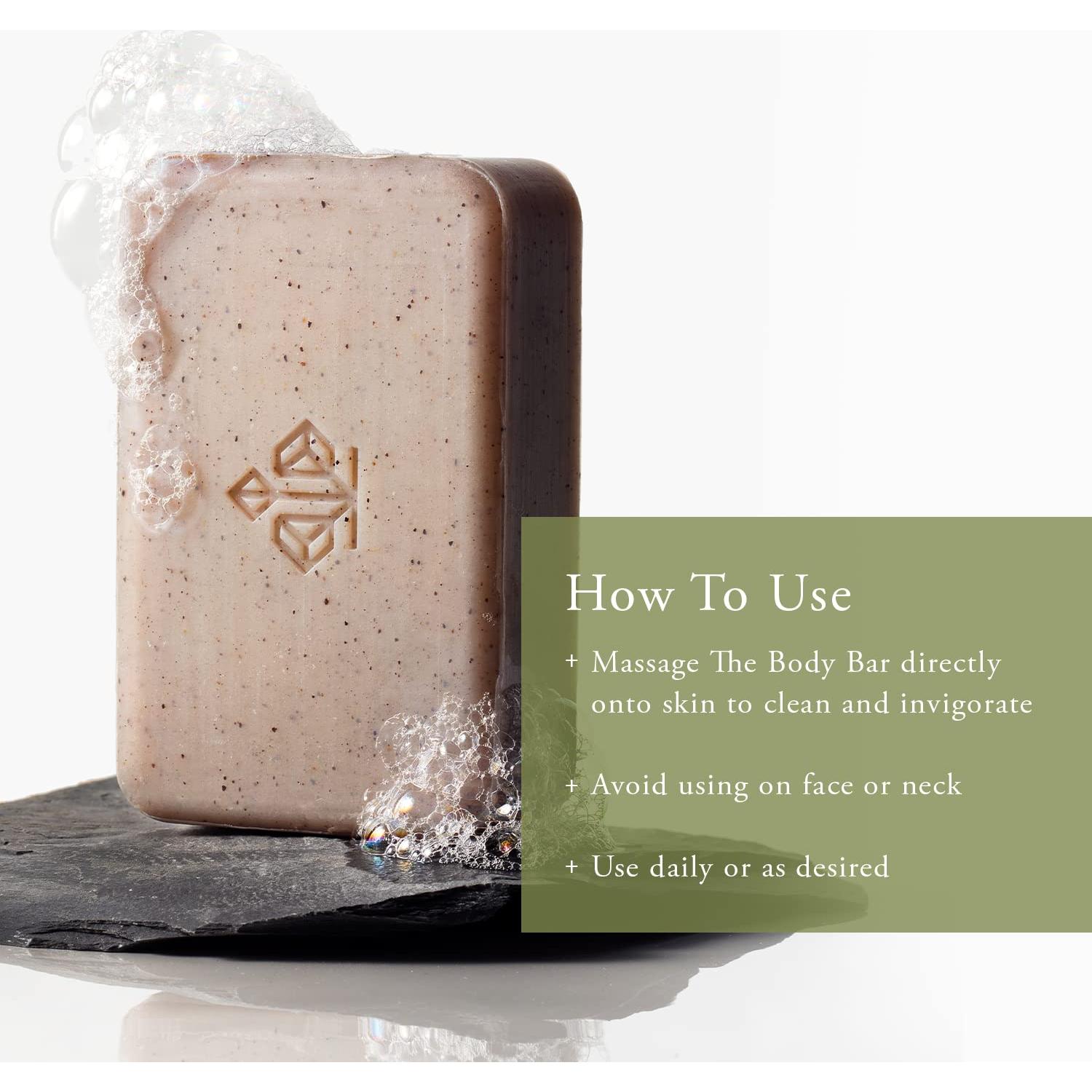 Barra Jabón Exfoliante Caldera + Lab 199g Vegano Orgánico