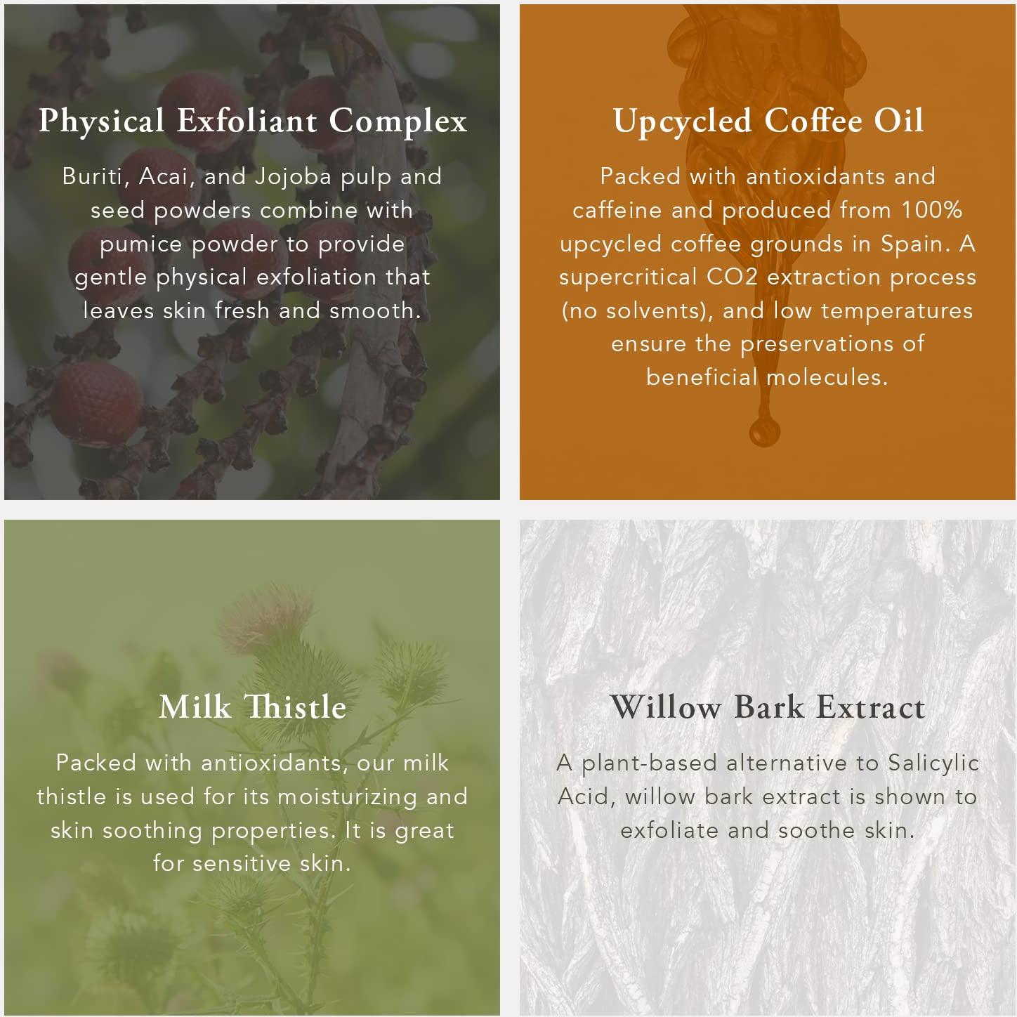 Barra Jabón Exfoliante Caldera + Lab 199g Vegano Orgánico