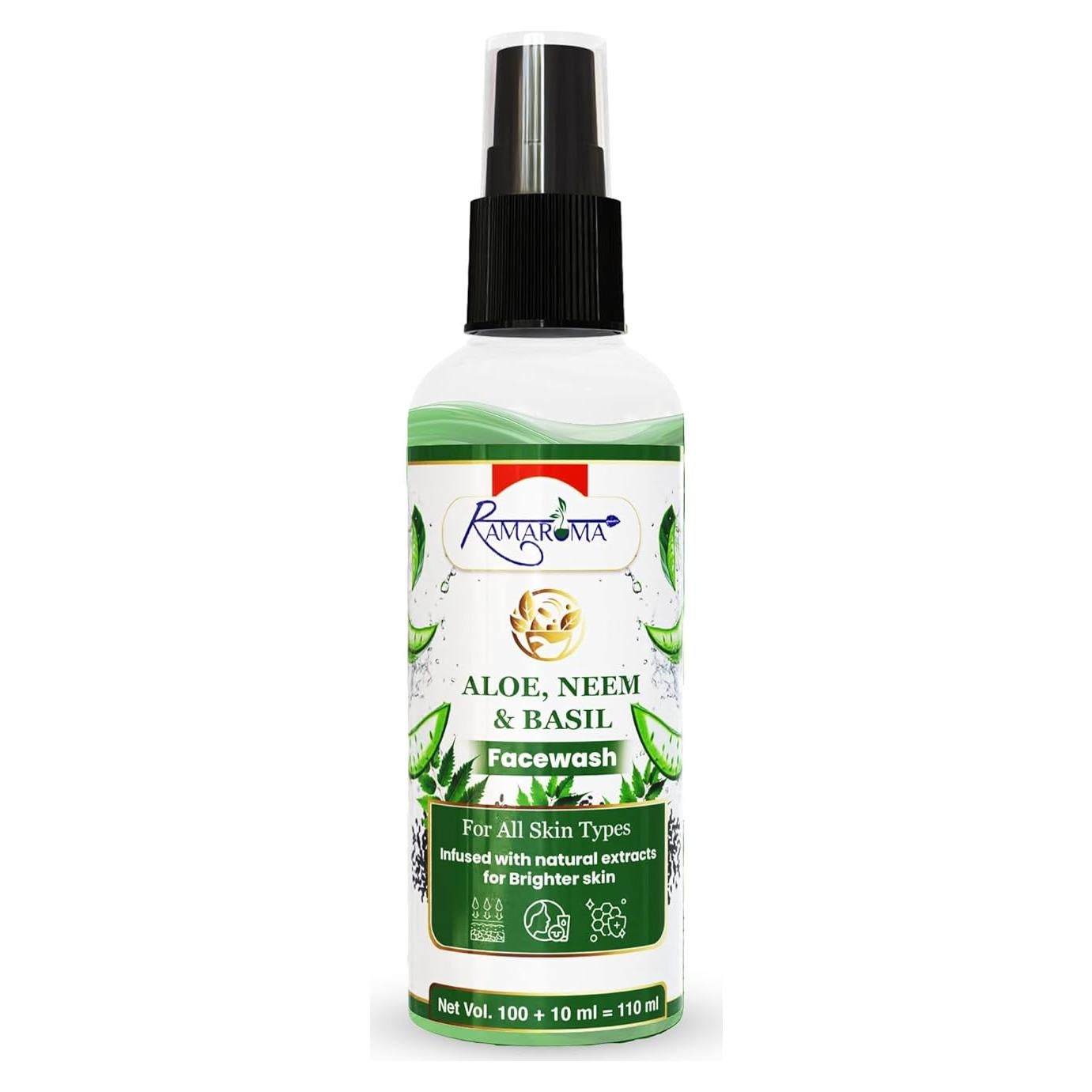 Limpieza Facial Ramaroma Aloe Neem Albahaca 100ml