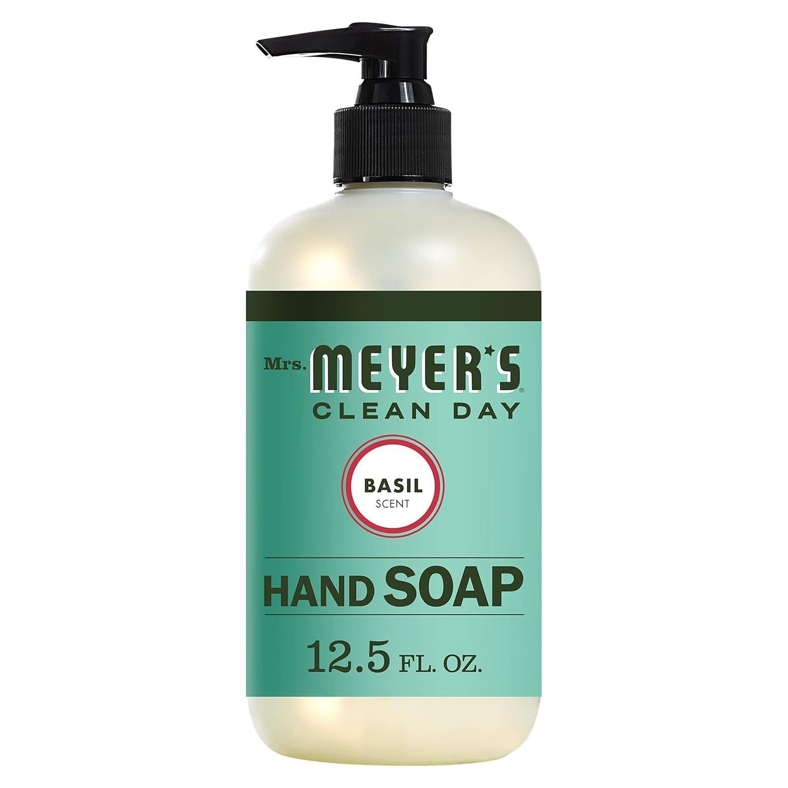 Jabón de Manos Mrs. Meyer's Clean Day Albahaca 369.5 ml