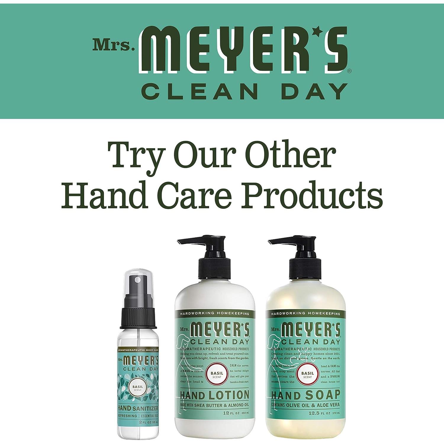Jabón de Manos Mrs. Meyer's Clean Day Albahaca 369.5 ml
