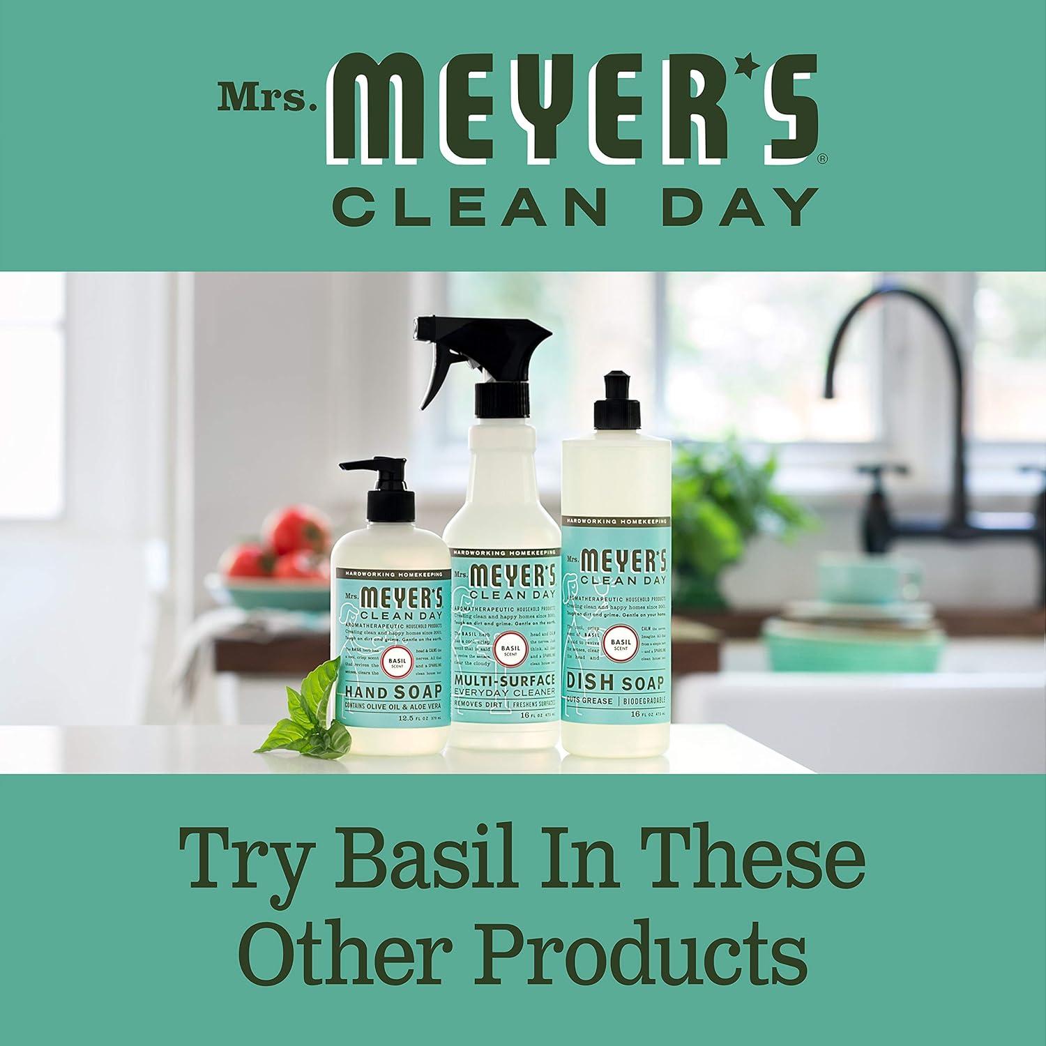 Jabón de Manos Mrs. Meyer's Clean Day Albahaca 369.5 ml