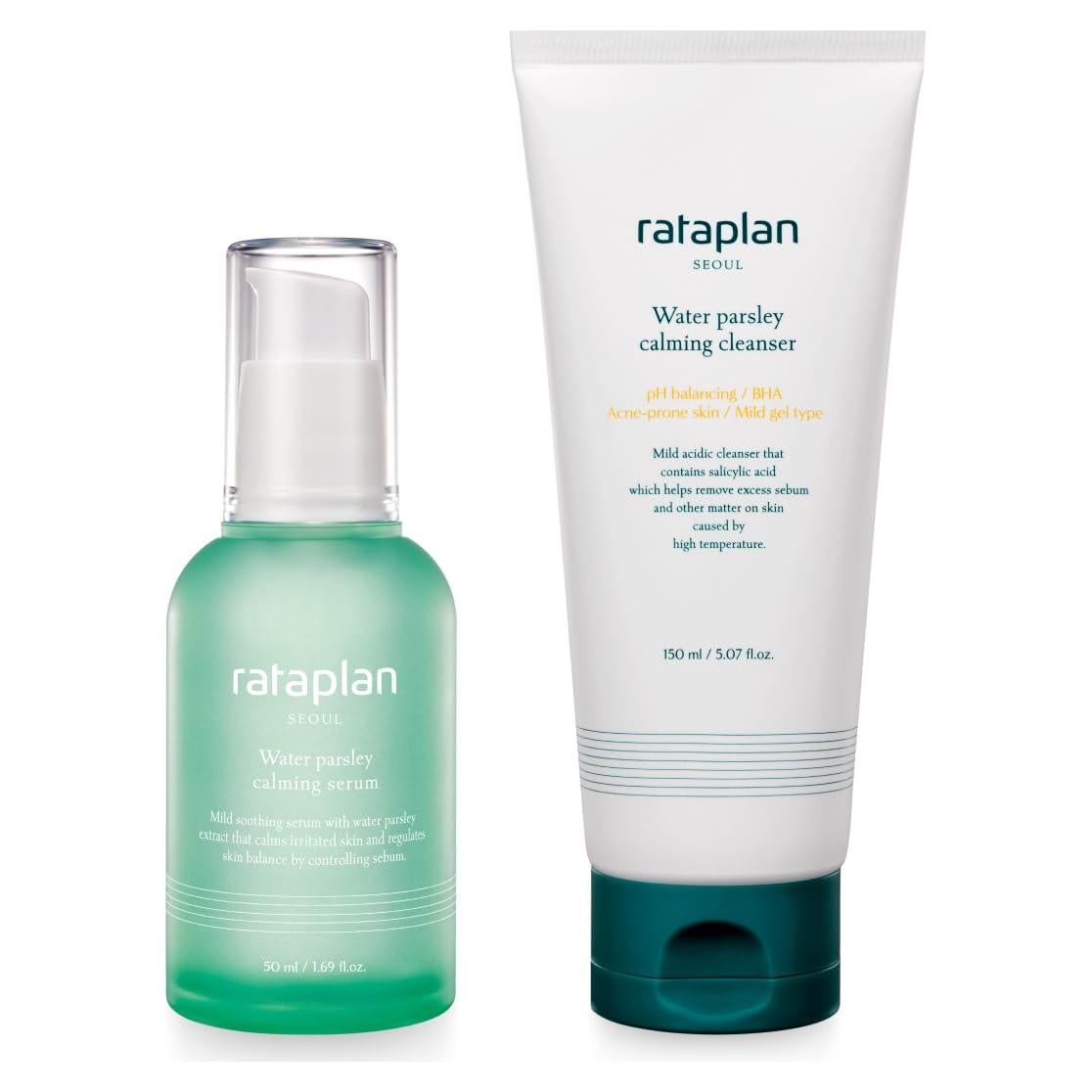 Set de Suero y Limpiador Calmante Rataplan - Perejil de Agua