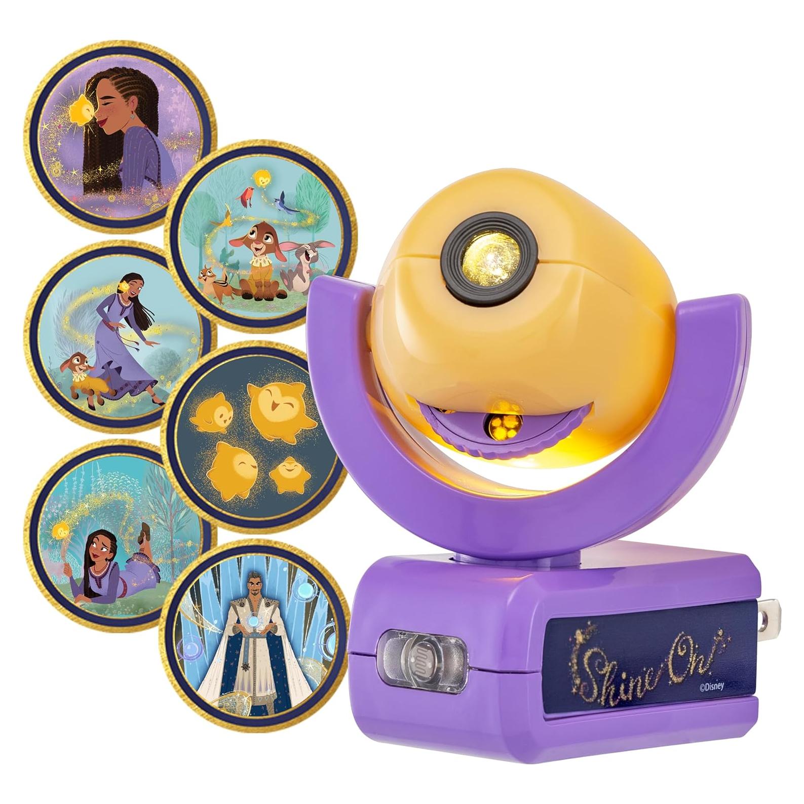 Proyector LED Disney Wish 80089 Luz Nocturna Multicolor