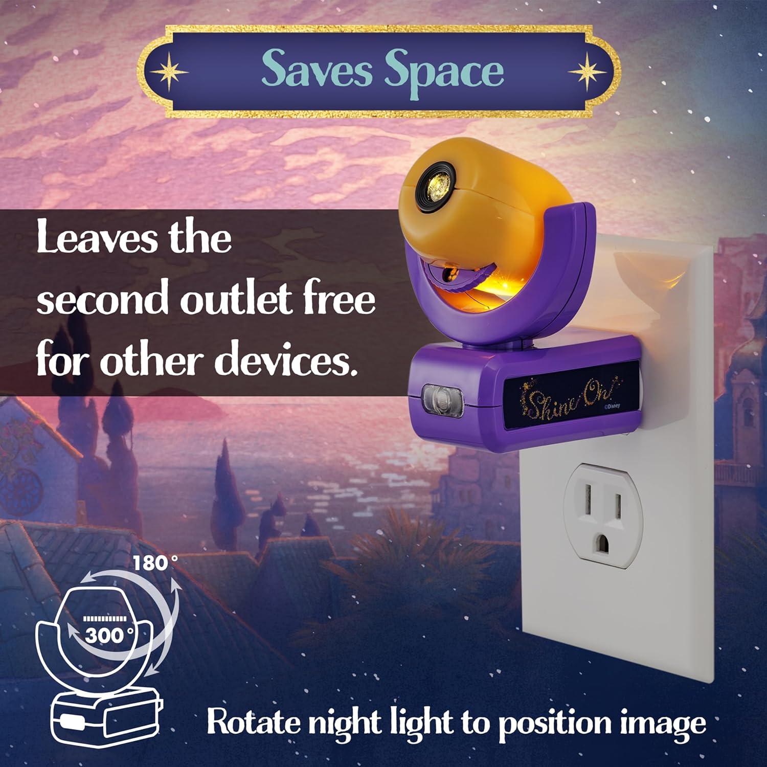 Proyector LED Disney Wish 80089 Luz Nocturna Multicolor