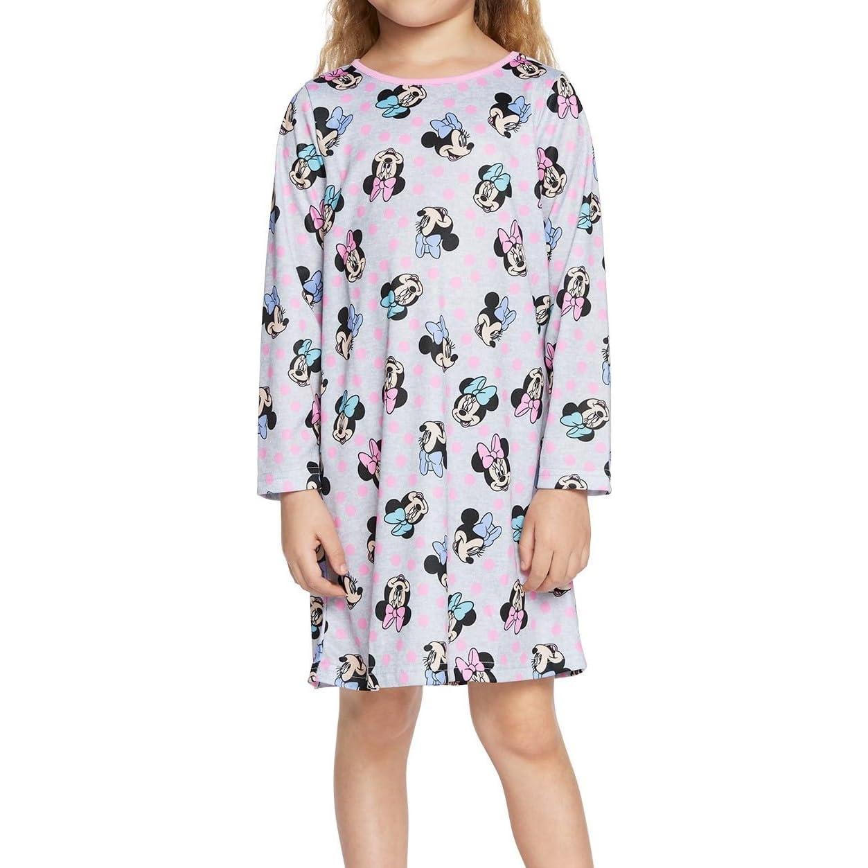 Pijamas Disney para Niñas 3 Piezas Talla 2-8 Suaves