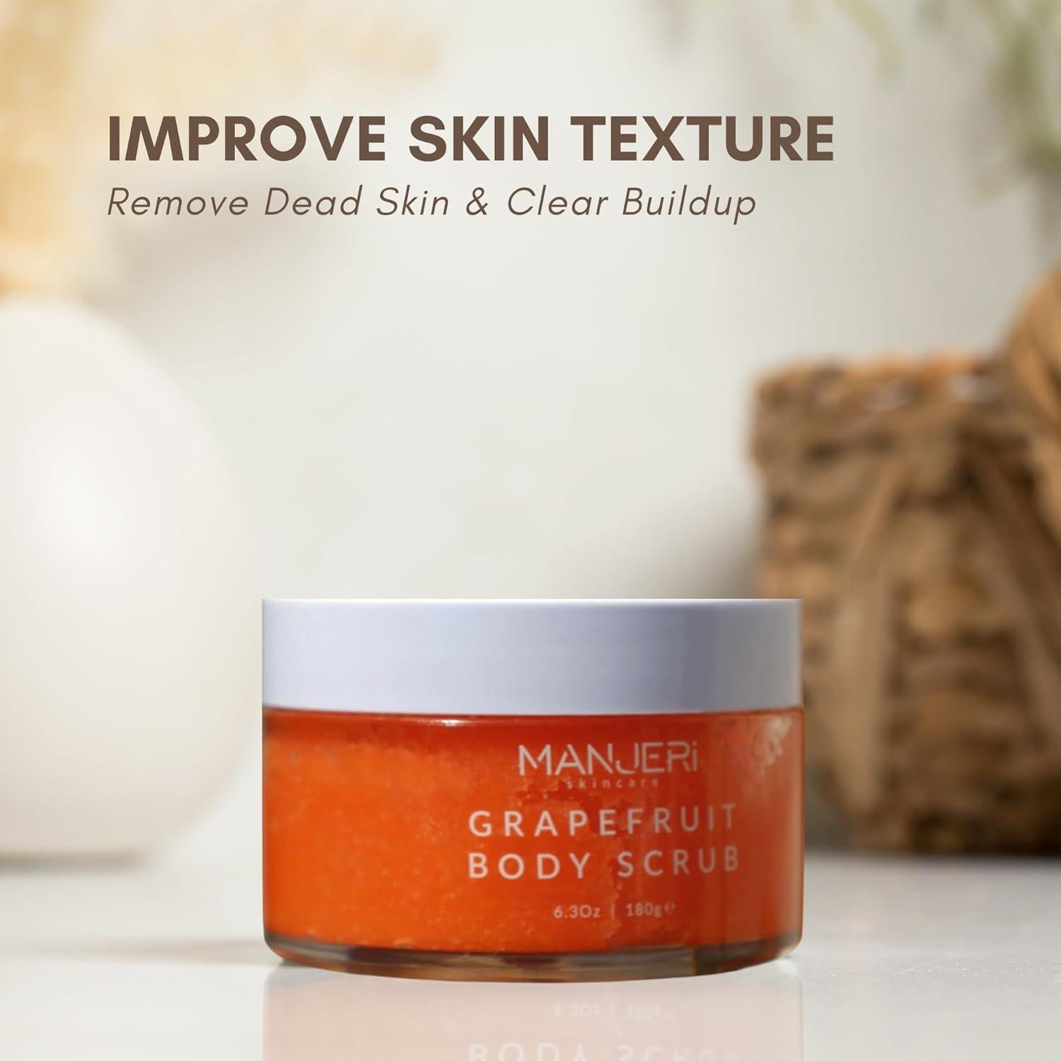 Exfoliante Corporal Pomelo Manjeri 178g - Piel Suave y Radiante