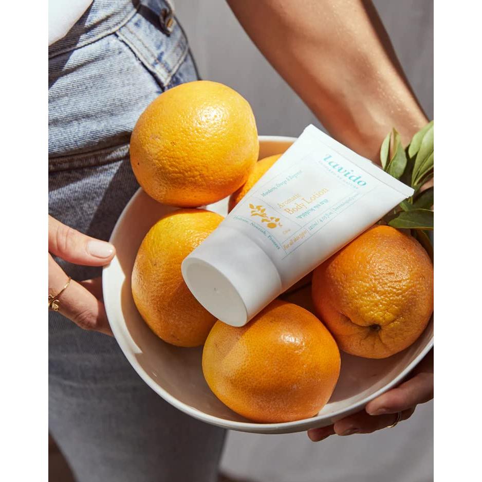 Loción Corporal Natural Lavido 250 ml - Mandarina, Naranja, Bergamota