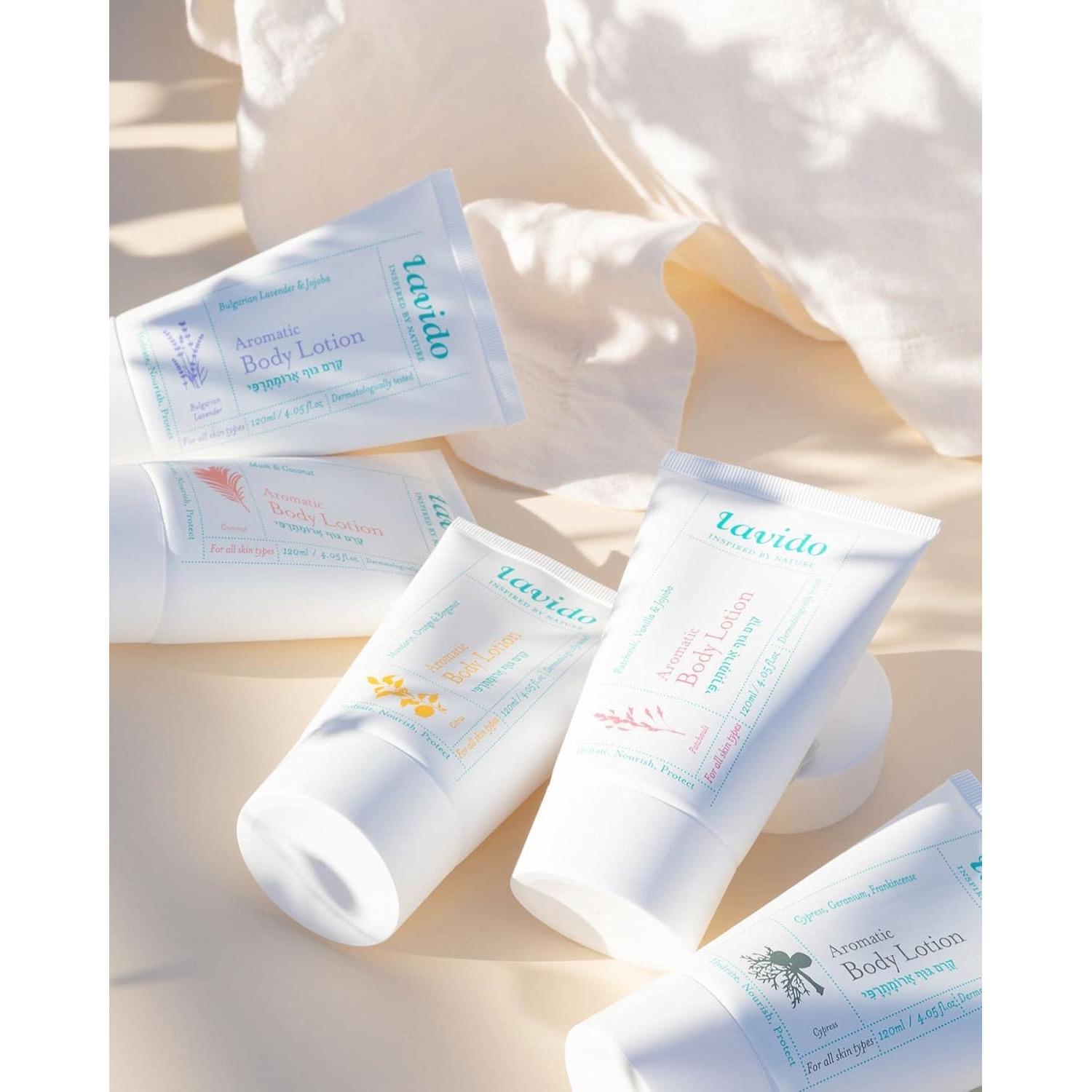 Loción Corporal Natural Lavido 250 ml - Mandarina, Naranja, Bergamota