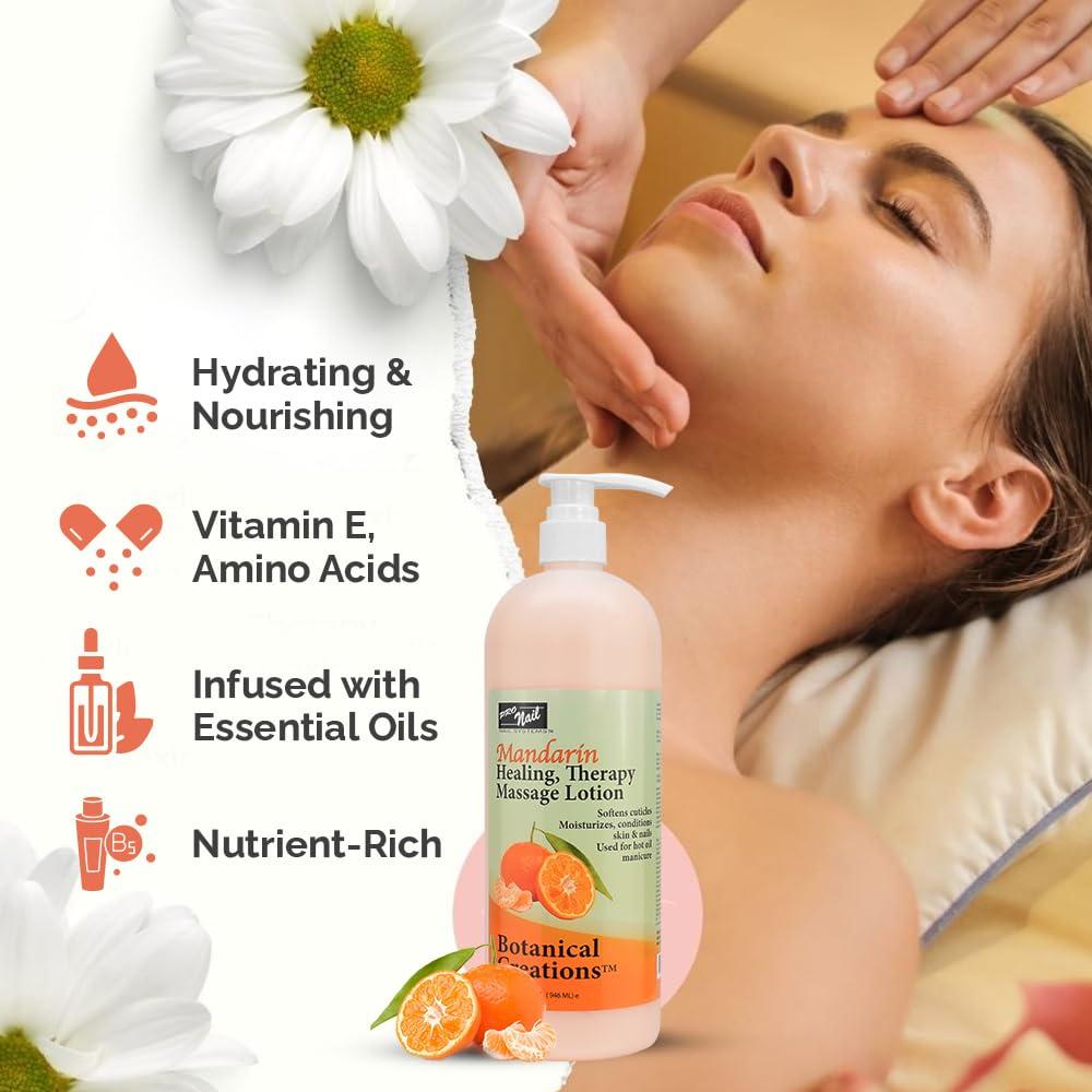 Loción de Masaje Terapéutica ProNail 907 g - Hidratante para Manos y Pies