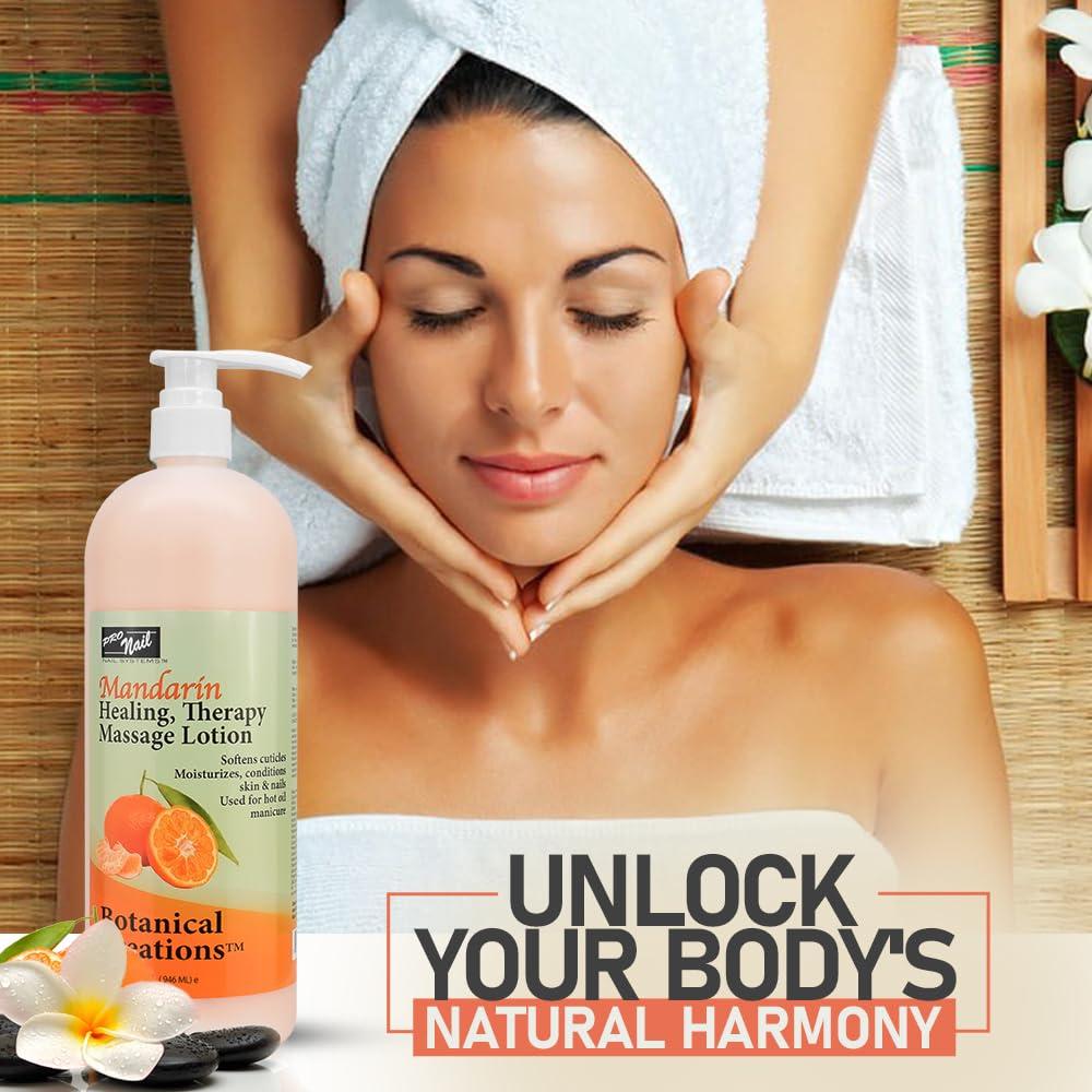 Loción de Masaje Terapéutica ProNail 907 g - Hidratante para Manos y Pies