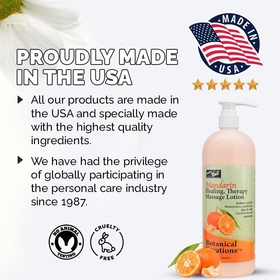 Loción de Masaje Terapéutica ProNail 907 g - Hidratante para Manos y Pies