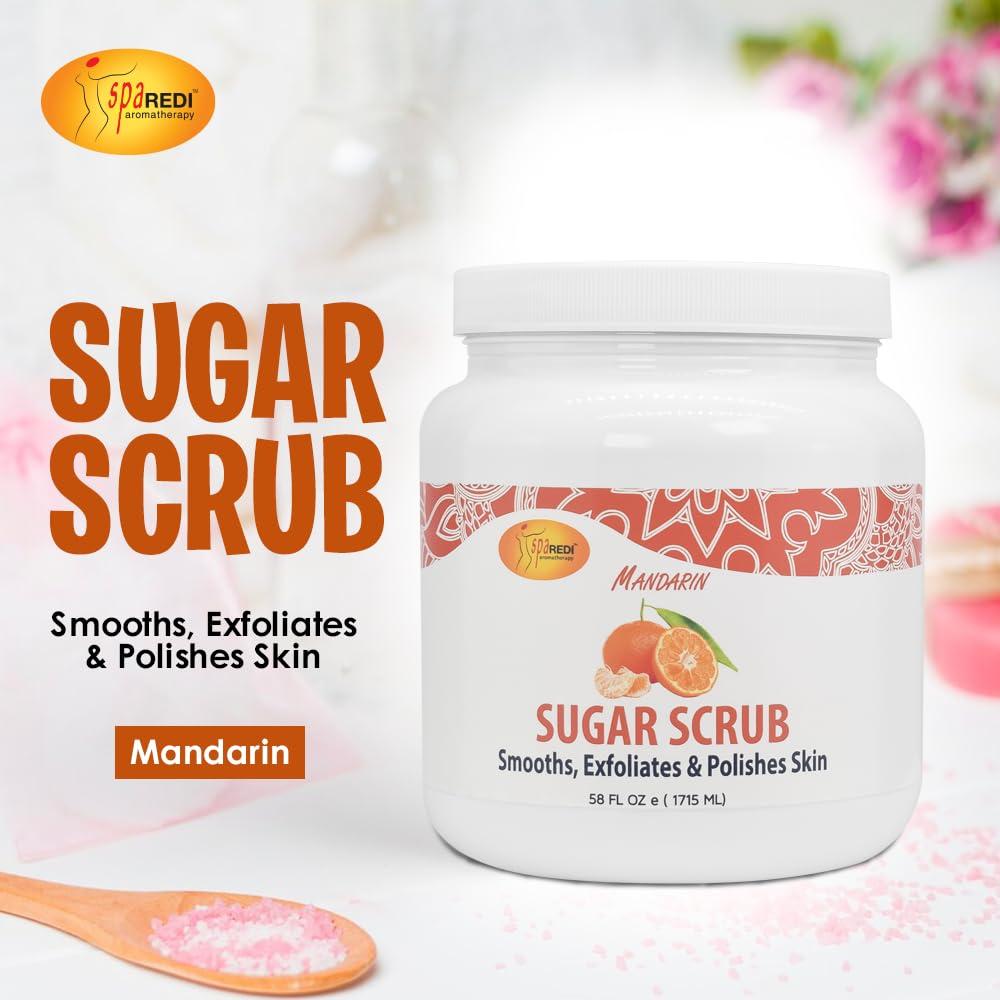 Exfoliante Corporal SPA REDI de Azúcar Mandarina 1640 g