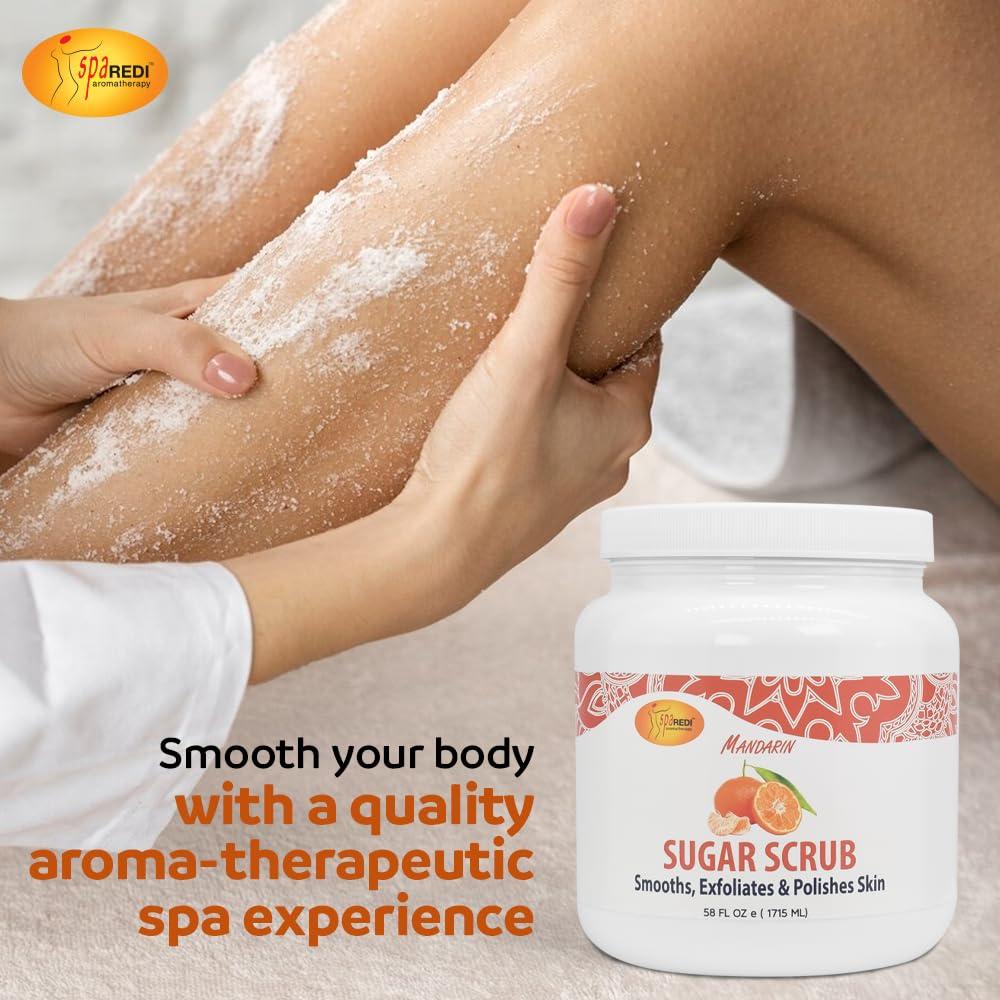 Exfoliante Corporal SPA REDI de Azúcar Mandarina 1640 g