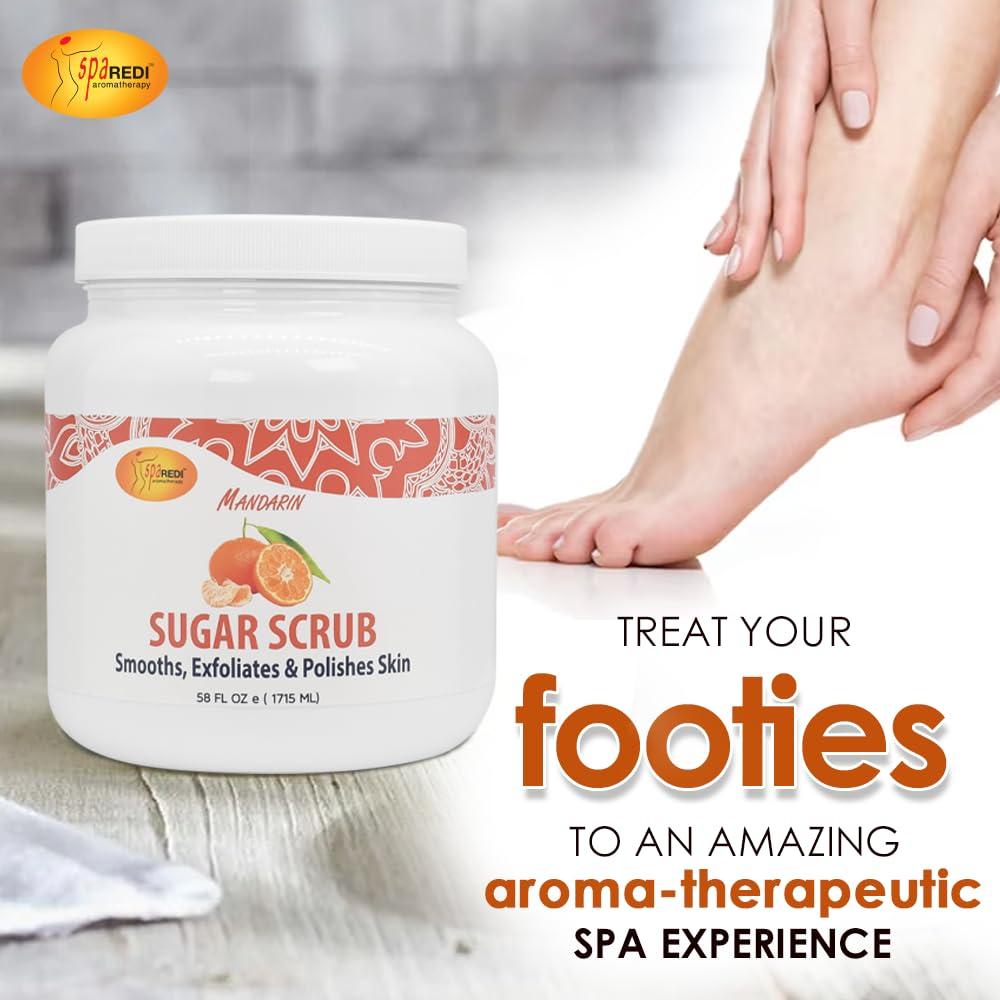 Exfoliante Corporal SPA REDI de Azúcar Mandarina 1640 g