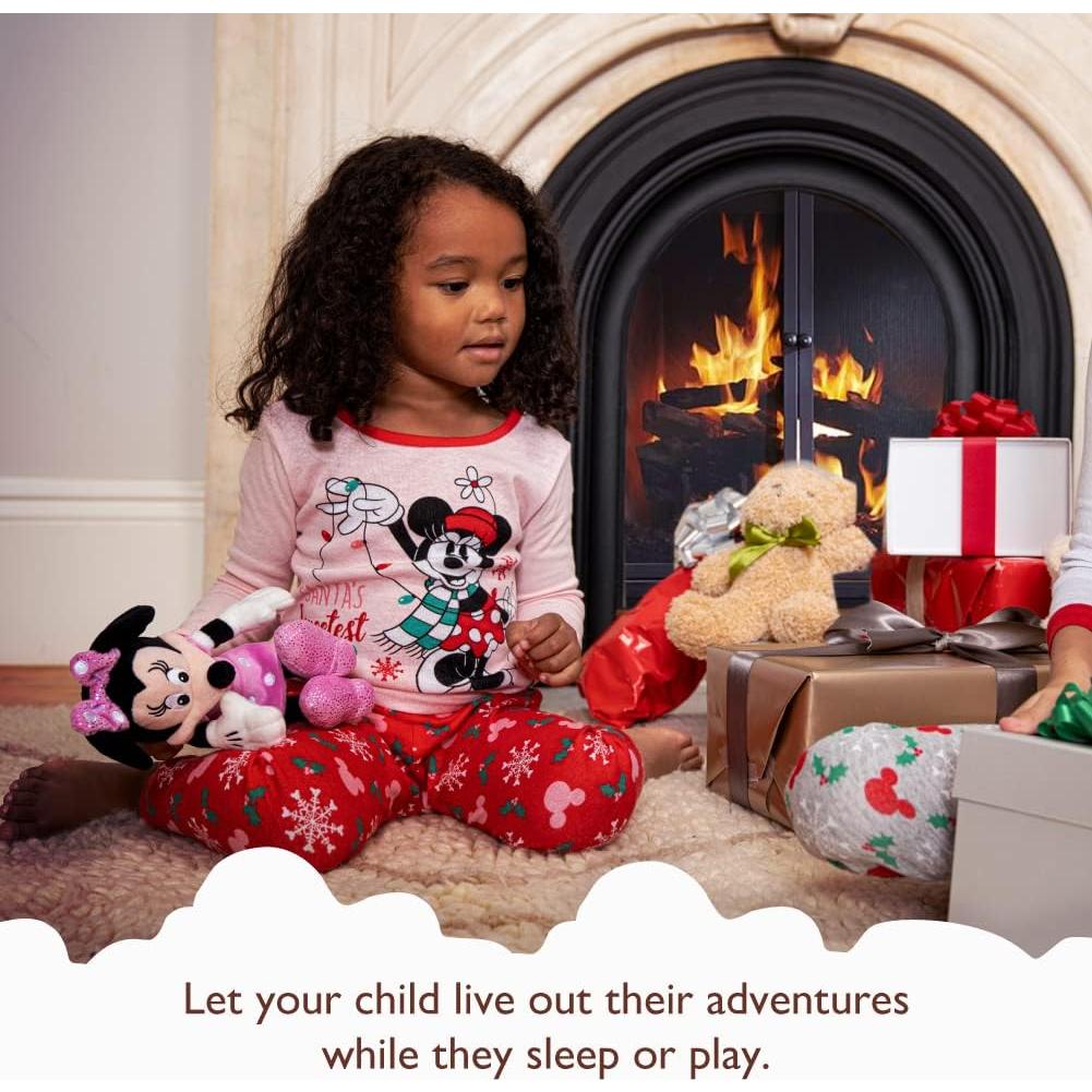 Pijamas de Noche Disney para Niñas - 3 Piezas Suaves