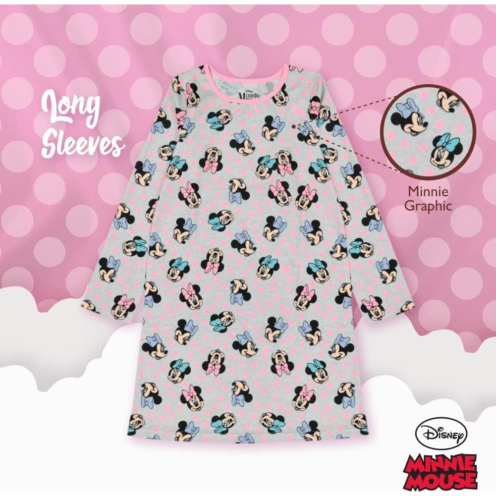 Pijamas de Noche Disney para Niñas - 3 Piezas Suaves