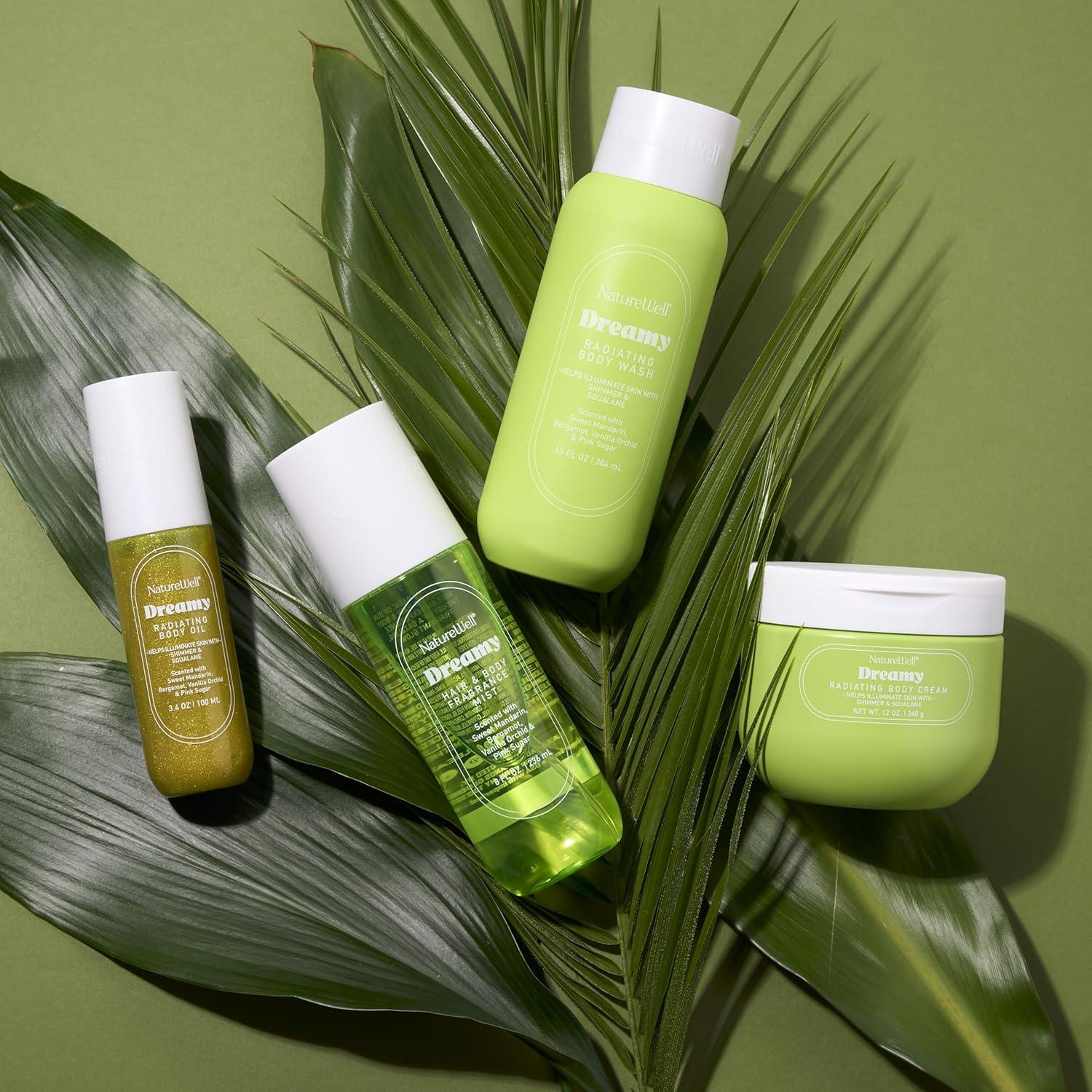 Aceite Corporal Radiante Nature Well 132.49 g - Hidratación y Brillo