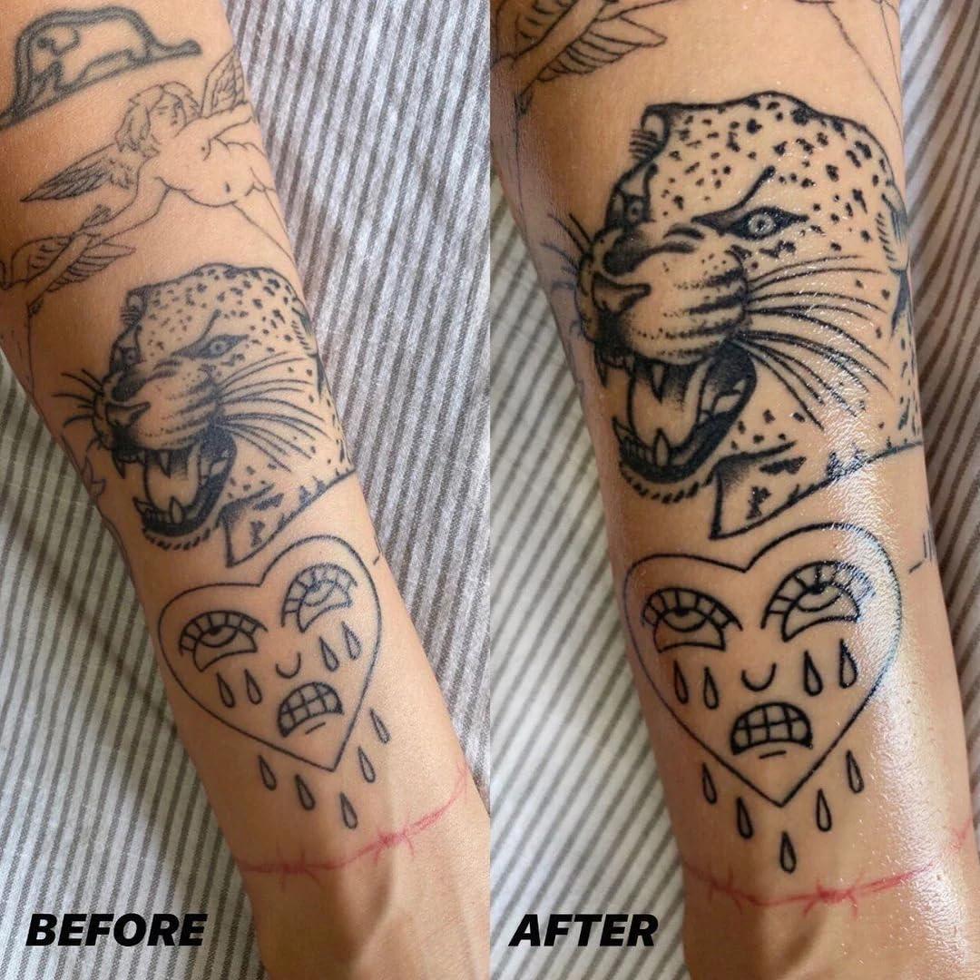 Aceite para Tatuajes Orgánico Elixir Skin 100ml - Hidratante Vegano