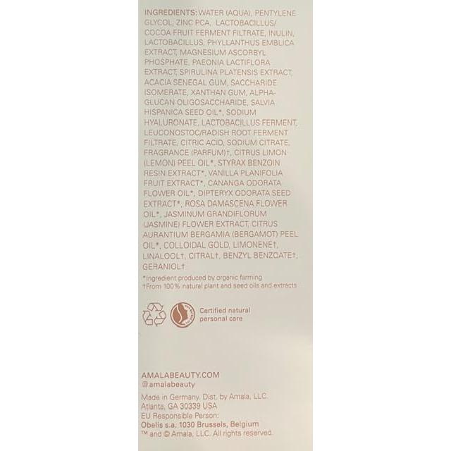 Amala Tónico y Esencia Facial 2 en 1 100ml - Hidratante