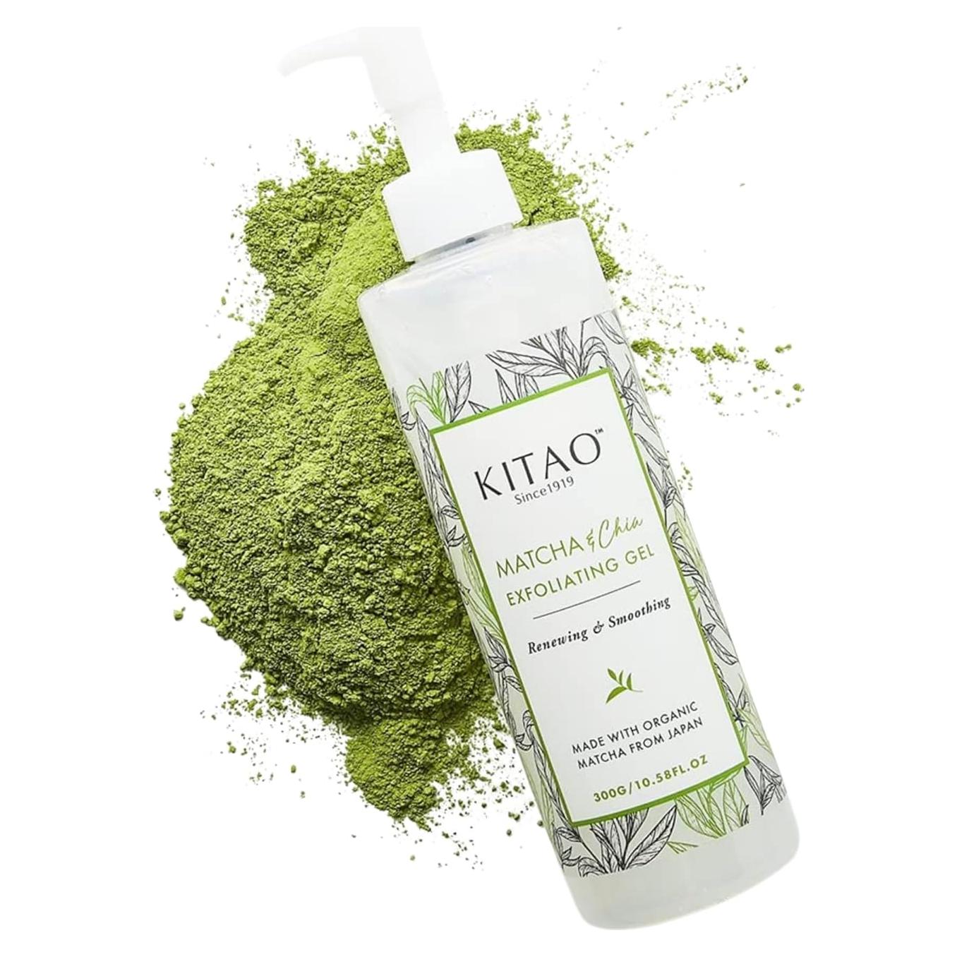 Exfoliante Corporal y Facial KITAO con Matcha y Acai 313 ml