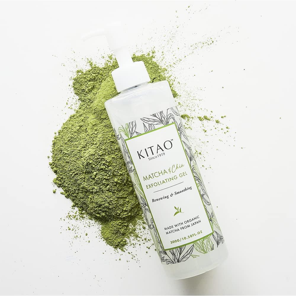 Exfoliante Corporal y Facial KITAO con Matcha y Acai 313 ml