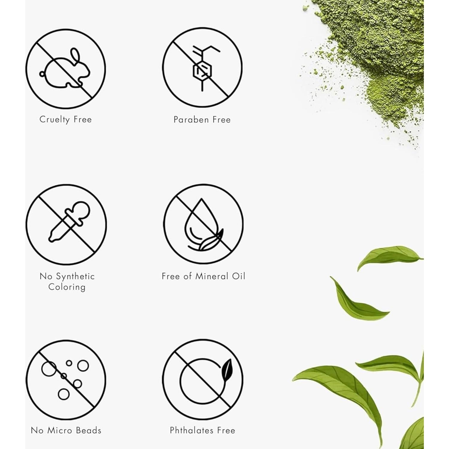 Exfoliante Corporal y Facial KITAO con Matcha y Acai 313 ml