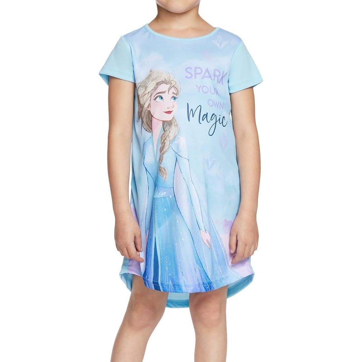 Pijamas de Noche Disney para Niñas - 3 Piezas Talla 2-8