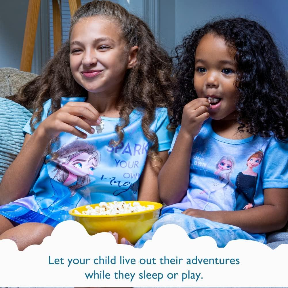 Pijamas de Noche Disney para Niñas - 3 Piezas Talla 2-8