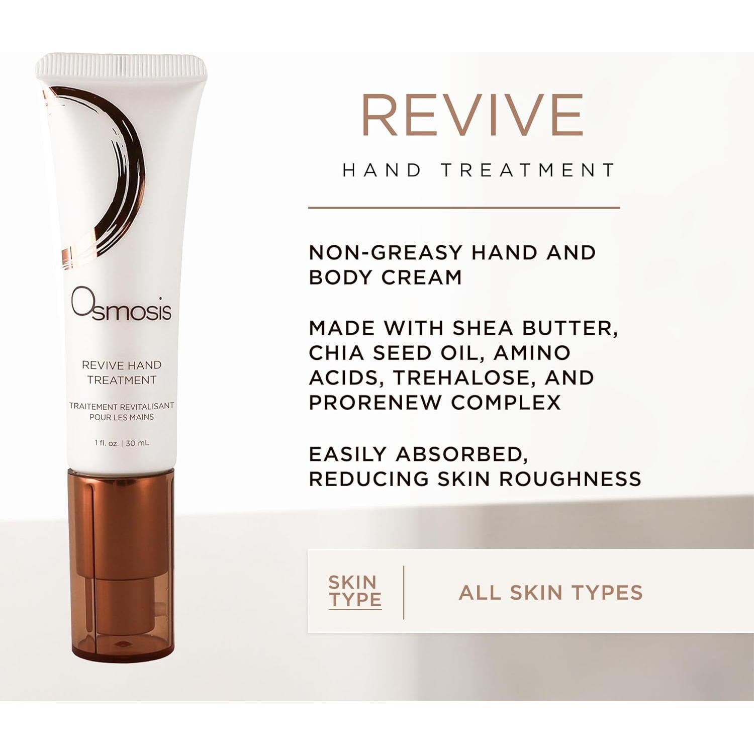 Tratamiento Hidratante para Manos Osmosis Skincare 29.57 ml