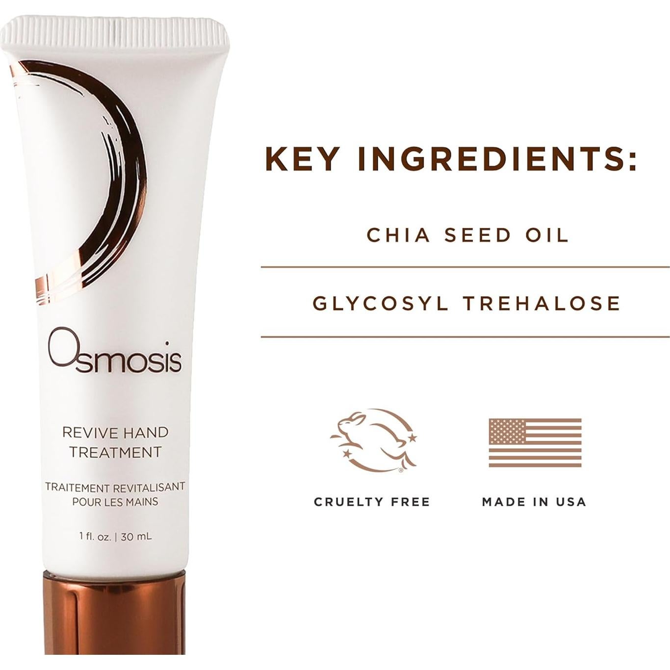 Tratamiento Hidratante para Manos Osmosis Skincare 29.57 ml